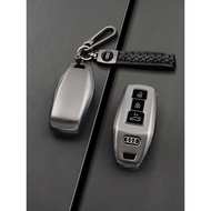 Suitable for Audi A5L Key Cover 26 New Style Q5L Car Q6L e-tron Shell A6L Male A5L Sportback Buckle