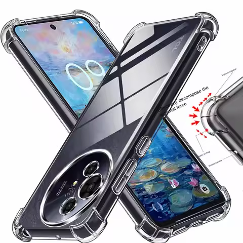 Four-Corners Shockproof TPU Case for TCL 50 Pro NXTPAPER 5G Protective Capa Coque Cover Fundas