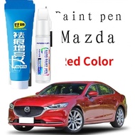 touch up paint pen Suitable for Mazda 3 cx4 Atz  cx5 atez 6 Red 41V 46V A3E  A4A 32V scratch remover
