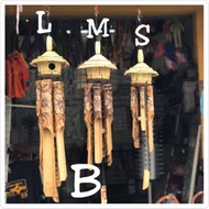 angklong buluh / hiasan rumah buluh / kincir angin.