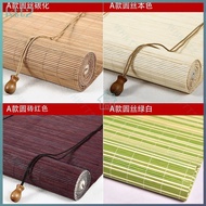 Bamboo Blinds Curtain Customized Lifting Shutter Shading Sunshade Partition Curtains Balcony Louver Ventilation Curtain Chinese Style Door Curtain