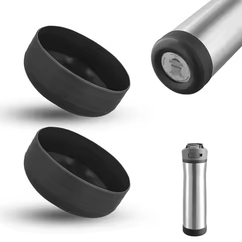 2pcs Silicone Water Bottle Boot for Contigo Ashland Chill 24oz, Protective Water Bottle Bottom Sleev