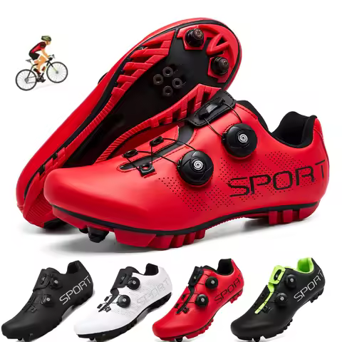 Cycling Sneakers Breathable MTB Shoes Men Women Trail Mountain Bicycle Riding Shoes Sport Road Bike 