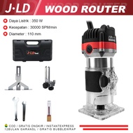 JLD Mesin Trimmer MT370 Mesin Profil Kayu Router 6mm/  Mesin Profil Kayu Trimmer Router Mesin 350W R