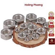 10 pieces of stainless steel nuts M10 - M18, stainless steel rivets of all sizes, stainless steel nu