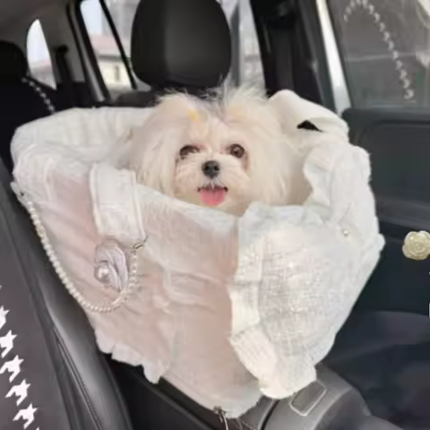 Luxury Handmade Pet Bag Carrier for Dog Cat Dog Car Seat Universal Pet Items for Tea Cup Teddy Yorks
