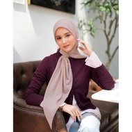 3P9U9- Heaven Lights - Plain Voal - Plain Square Voal Hijab