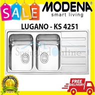 Sink Lugano MODENA - KS 4251- Tempat Cuci Piring