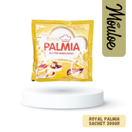 ROYAL PALMIA BUTTER & MARGARIN SAHCET 200GR | Mouloemart | margarin dan butter untuk kue