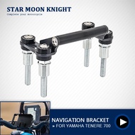 Motorcycle Handlebars Stand Holder Phone Mobile Phone GPS Navigation Plate Bracket For Yamaha Tenere
