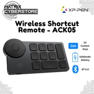XP-PEN Wireless Shortcut Remote ACK05 - Tri-Mode Connectivity, 10 Custom Keys, 1000mAh, 300hrs batte