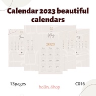 calendar 2023 planner template calendar and list goals monthly