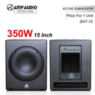 AmpAudio 15Inch  Powered Subwoofer Active Subwoofer with RCA Input and XLR Input Strong Bass