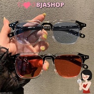 BJASHOP Tint Ocean Lens Sun Glasses, Retro UV400 Square Sunglasses, Fashion Vintage Cool 90s Glasses