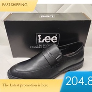 Business Lee Classics Kasut Lelaki Men S Formal PU Leather Black Shoes hoes