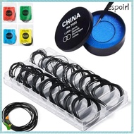 ESPOIR 200Pcs/Set Rubber O-Ring, Thickness 0.5mm/0.6mm Boxed Watch Back  Rubber, Repair Tools Waterp