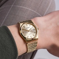 【CASIO 卡西歐】 MTP-B145G-9A 石英錶 三針 日期顯示 復古 時尚 極簡設計 贈送錶盒