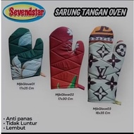 2 pcs oven gloves heat-resistant oven gloves