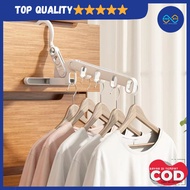 GANTUNGAN 5-IN-1 Folding Clothes Hanger, MAGIC Clothes Hanger, Wardrobe, MAGIC Clothes Hanger, Cheap