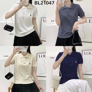 BL21047 Casual Collar Loose Knit Top
