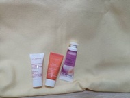 「可搭其他商品或保養品」單售一罐護$90、乳$35、去角質$30歐舒丹L’OCCITANE；克蘭詩CLARINS；紫藤花護手霜；橙色身體保濕乳；竹子精華身體去角質霜；專櫃