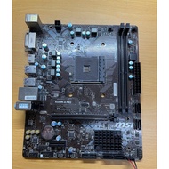 Old MSI A320M A PRO motherboard (AMD A320, Socket AM4). MSI A320M-A PRO m-ATX Mainboard, 2 RAM slots