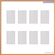 [Q H B W] 8 PCS Hepa Filter White Replacement Parts Compatible For LIECTROUX C30B XR500 E30 Prosceni