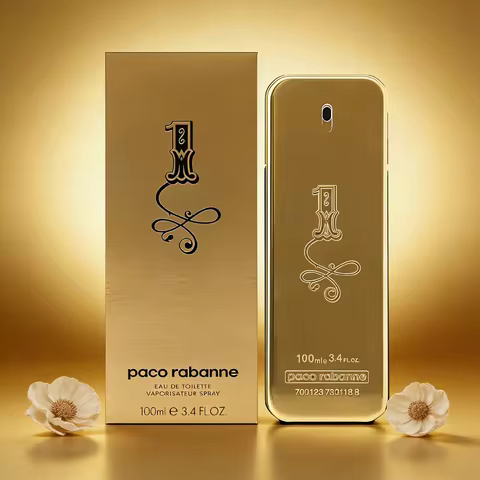 Paco Rabanne 1 Million Men's Perfume - Spicy Cinnamon & Amber Fragrance, Perfect Gift for Him