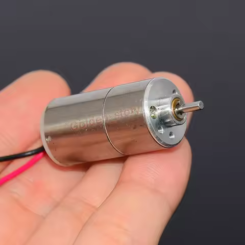 Mini 16mm Metal Gear Coreless Motor DC 3V 3.7V 5V 80RPM Slow Speed Micro Large Torque Mute Motor D-s