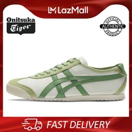 ONITSUKA TIGER MEXICO 66™ (แอปเปิ้ลเขียวเขียว/สีขาว) รองเท้าผ้าใบหนังสไตล์ย้อนยุคคลาสสิกสำหรับผู้ชายและผู้หญิงและคู่รัก 1183A201-304