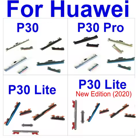 Power Volume Side Button For Huawei P30 P30Pro P30 Lite 2020 Up Down Audio Control Side Keys For Hua