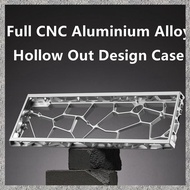 H60 Aluminum Hollow Keyboard Case 60% Key Layout Protective Shell for MAD60 WIN60 Keyboards A