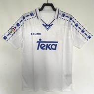 1996-97 HM Home White Retro Short-Sleeve Football Jersey S-XXL