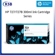 HP 727/727B 300-ml Ink  Cartridge Series ( 3WX19A | 3WX20A | 3WX21A | F9J76A | F9J77A | F9J78A )
