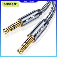 ESSAGER 3.5mm AUX Cable Audio Male to Male Adapter Braid 1.2M - EYP35-DY0G