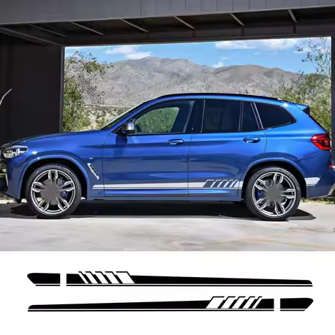 Car Side Door Stickers For BMW X5 E70 E53 F15 X3 F25 E83 X6 F16 E71 X1 F48 E84 X2 X4 F26 X7 M2 F87 M