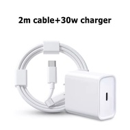 ชุดชาร์จPD 30W PD (สายชาร์จเร็ว+หัวชาร์จ) ชาร์จไวขึ้นถึง 80% Fast Charger Cable  สำหรับ iP14 15 pro 