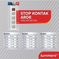 Socket 4 holes 4 holes 5 meters 5 meters 5 meters - brass terminal 4 holes 5 meters