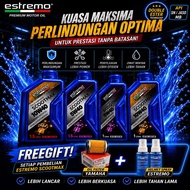 100% Original Estremo Scootmax Fully Synthetic 5W40 Semi Synthetic 10W40 Scooter Synthetic Gear oil 