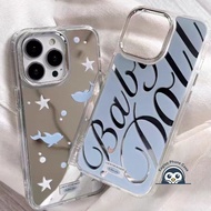 Korean Star Dolphin Mirror Casing For Realme C75X C75 4G 14X P3X 5G GT7 Pro 14 Pro Plus GT Neo 7X 7 