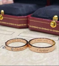 💞現貨 🌟💜全新Cartier 卡地亞 JUSTE UN CLOU 釘子 簽名款 情侶對戒