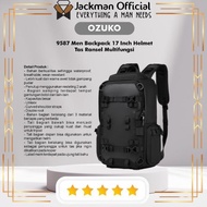 Ozuko 9587 - Men Backpack 17 Inch Helmet Multifunction Laptop Backpack
