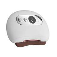 包順豐櫃 白色紅砭石按摩器 智能臉部刮痧儀板 電動刮痧儀器 全身通用 淋巴疏通 排毒 揉腹 背部 按摩神器 電動撥筋棒 臉部面部提拉 美容經絡刷 刮痧臉 九檔震動 九檔調溫 液晶顯示 刮痧舒適 恆溫刮