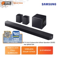 Samsung Q-Series Soundbar HW-Q990F/XM 11.1.4ch With Subwoofer & rear speaker Wireless HWQ990FXM Pemb