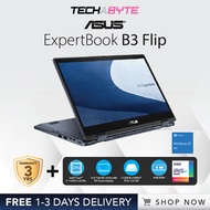 ASUS Expertbook B3 Flip | 14" FHD | I7-1165G7 | 8GB DDR4 | 512GB SSD | Intel Iris | Win 10 Pro Laptop - Star Black