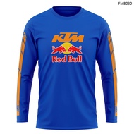 KTM T-Shirt KTM RACING SPORT MOTORCYCLE T-Shirt KTM DISTRO T-Shirt LONG SLEEVE 100% COMBED COTTON