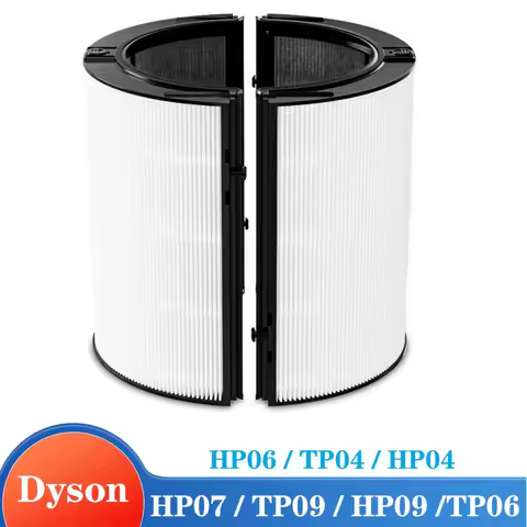 2-IN-1 Filter Replacement Compatible with Dyson TP07 Smart Air Purifier and Fan, HP07 / TP09 / HP09 