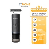 EZHOME EZhome EL07 Pro Handheld Espresso Maker - Built-in Heating System, Compatible with Capsules &