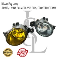 Nissan Fog Lamp - ( 1 pair ) X-TRAIT / LIVINA / ALMERA / SYLPHY / FRONTIER / TEANA