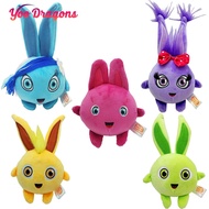 5Pcs Set Cerah Bunnies Mewah Mainan Lembut Haiwan Boneka Kanak-Kanak Solar Bunny Kartun Mainan untuk